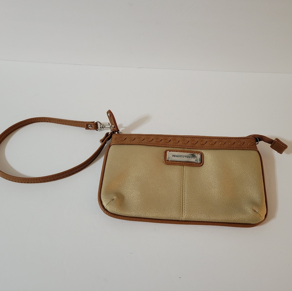 Franco Sarto Wristlet Purse Leather
